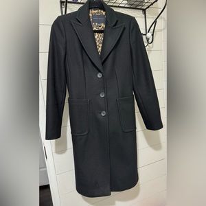 Banana Republic Black Wool Coat